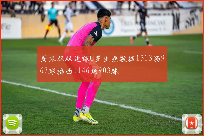 周末双双进球C罗生涯数据1313场967球梅西1146场903球